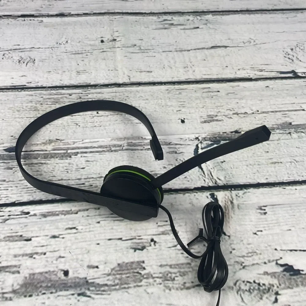 Microsoft Wired‎ Mono Headset Black Headband Chat for Xbox 1564